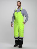 Костюм зимний сигнальный Яркон-2 СОП (тк.Смесовая,210) п/к, лимонный/черный