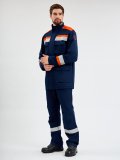 Костюм летний Энергия-А (13,2 кал.), т.синий/оранжевый