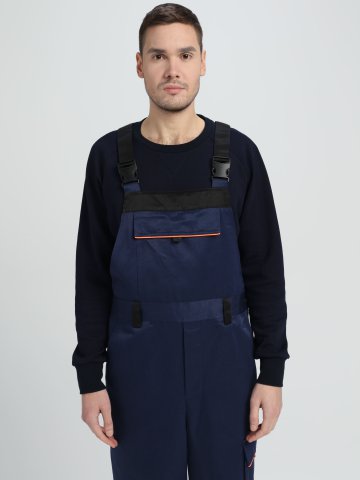 Костюм Практичный-2 СОП (тк.Смесовая,210) п/к, т.синий/черный
