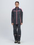 Костюм женский ProfLineSpecialist-1 (тк.Смесовая,240) брюки, серый/розовый