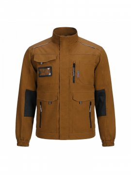 Куртка ProfLineSpecialist (тк.РипСтоп,240), коричневый/черный
