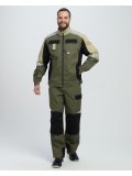 Костюм Вектрон-1 (тк.Смесовая МВО,240) брюки, хаки/черный/бежевый