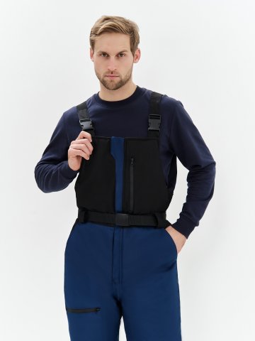 Полукомбинезон зимний ProfLineSpecialist (тк.Мембрана,180), т.синий/черный